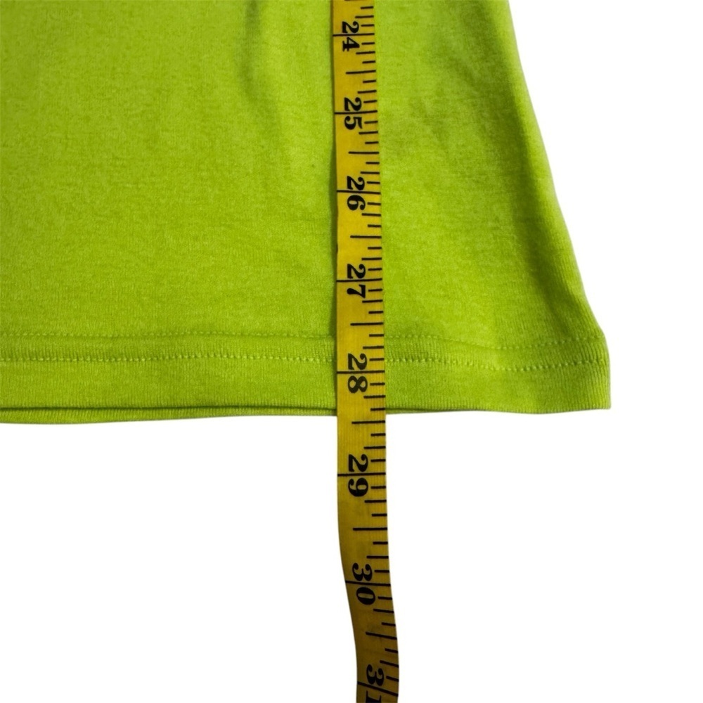 Aeropostale Green Tank Top Size Medium Aero NYC Graphic Stretchy Vintage NWOT - Picture 10 of 10